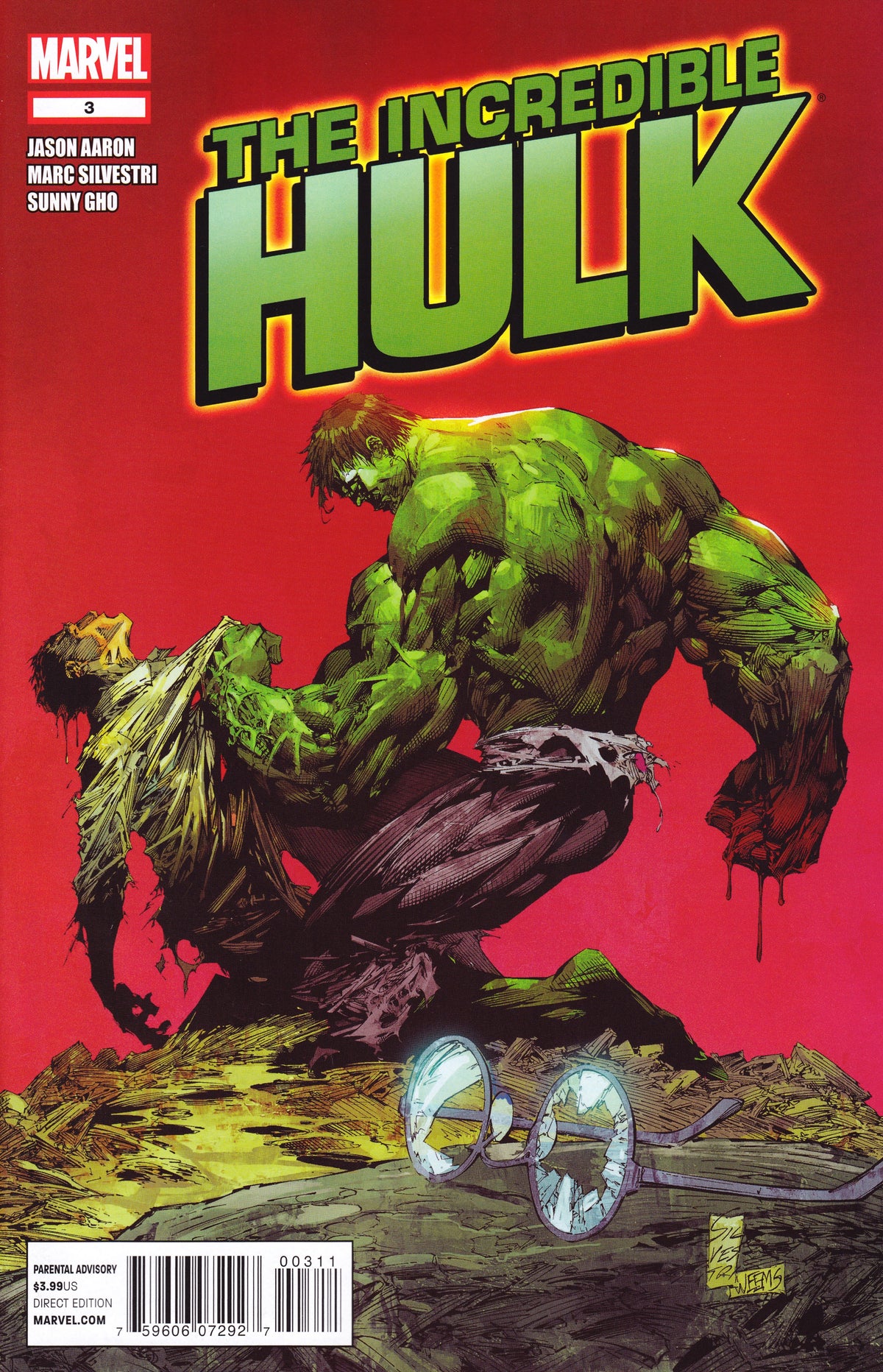 Incredible Hulk #3 CVR A Marvel 2011 VF
