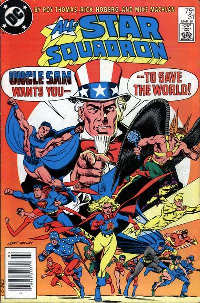 All-Star Squadron #31 CVR A DC Comics 1984 FN