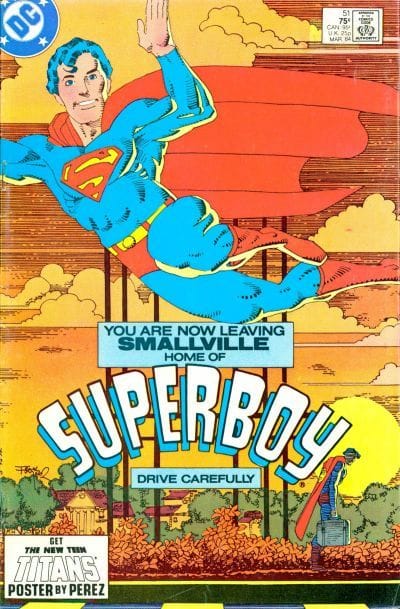 The New Adventures of Superboy #51 - CVR A (FN/VF)