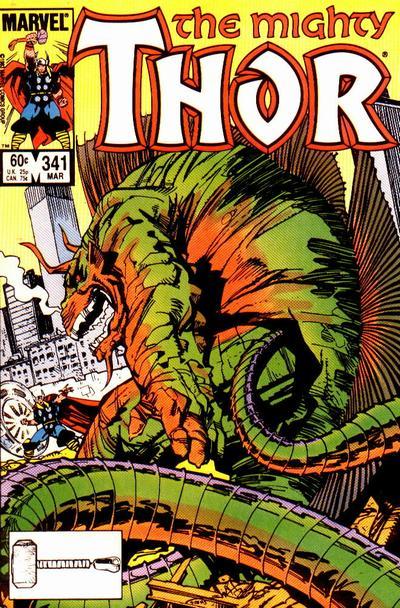 Thor #341 CVR A Marvel 1984 FN