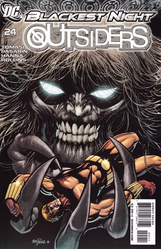 The Outsiders #24 CVR A DC Comics 2009 FN