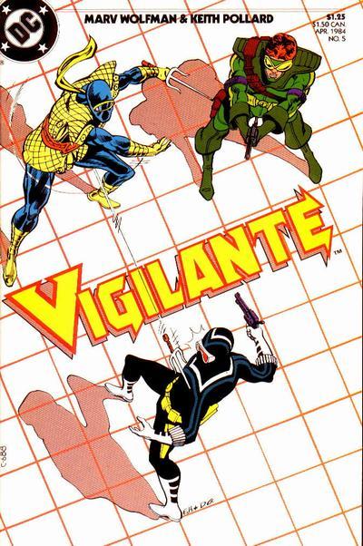 Vigilante #5 CVR A DC Comics 1984 FN