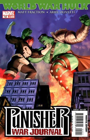 Punisher War Journal #12 CVR A Marvel 2007 FN