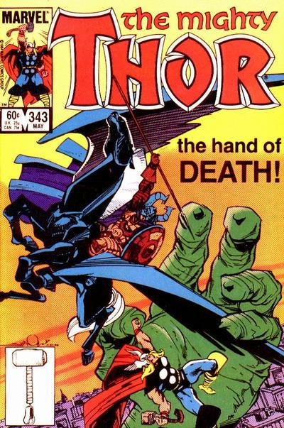 Thor #343 CVR A Marvel 1984 FN