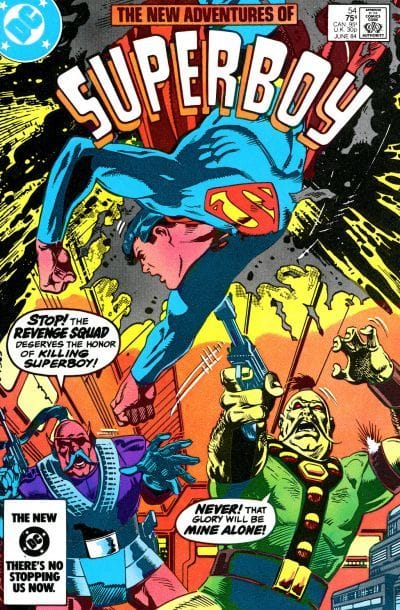 The New Adventures of Superboy #54 - CVR A (FN/VF)