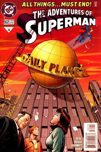 Adventures of Superman #562 CVR A DC Comics 1998 FN