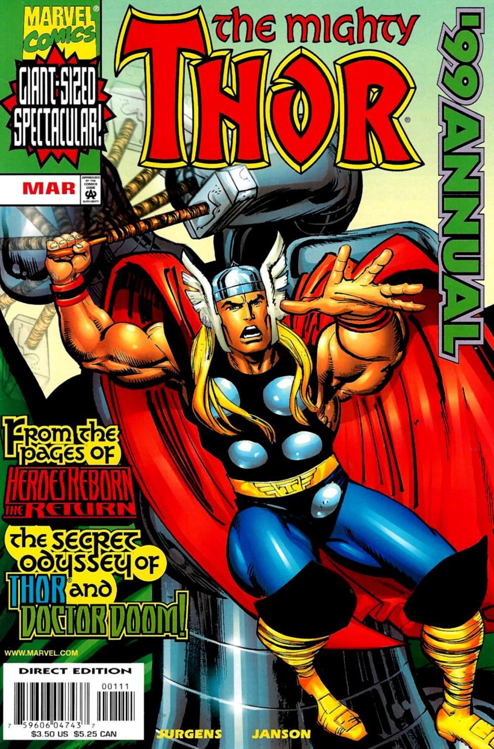 Thor 1999 #1 - CVR A (VF)