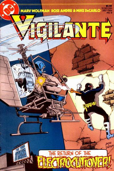 Vigilante #8 CVR A DC Comics 1984 FN