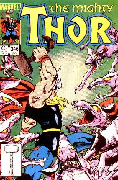 Thor #346 CVR A Marvel 1984 FN