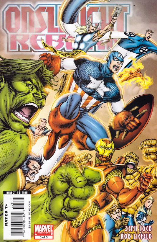 Onslaught Reborn #5 CVR A Marvel 2008 FN