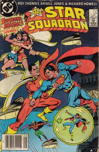 All-Star Squadron #37 CVR A DC Comics 1984 FN