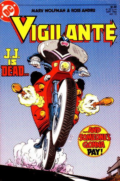 Vigilante #10 CVR A DC Comics 1984 FN