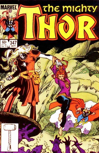 Thor #347 CVR A Marvel 1984 FN