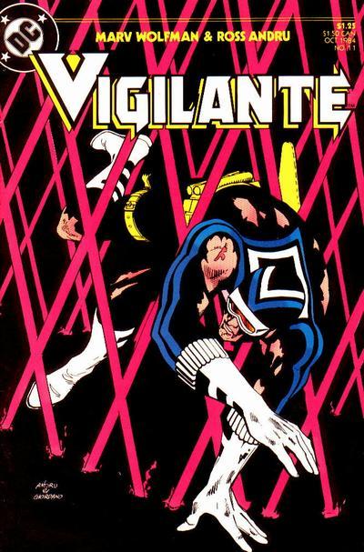 Vigilante #11 CVR A DC Comics 1984 FN