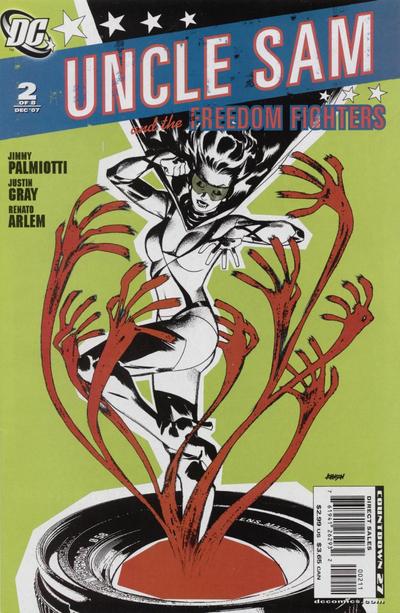 Uncle Sam and the Freedom Fighters #2 CVR A DC Comics 2007 FN