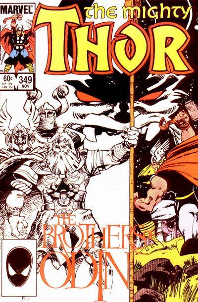 Thor #349 CVR A Marvel 1984 FN