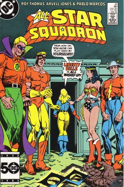 All-Star Squadron #45 CVR A DC Comics 1985 FN
