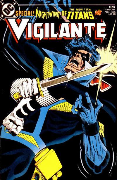 Vigilante #20 CVR A DC Comics 1985 FN