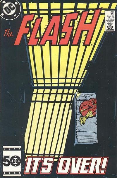 The Flash #349 CVR A DC Comics 1985 VG