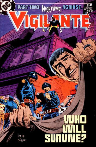 Vigilante #21 CVR A DC Comics 1985 FN