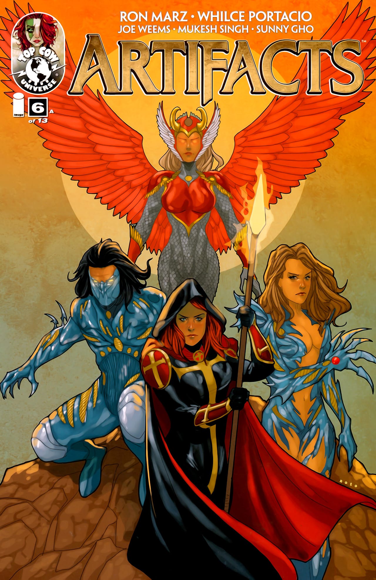 Artifacts #6 - CVR A (VF/NM)