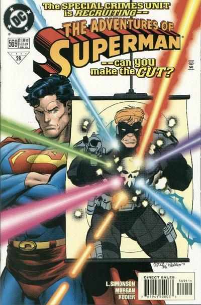 Adventures of Superman #569 CVR A DC Comics 1999 FN