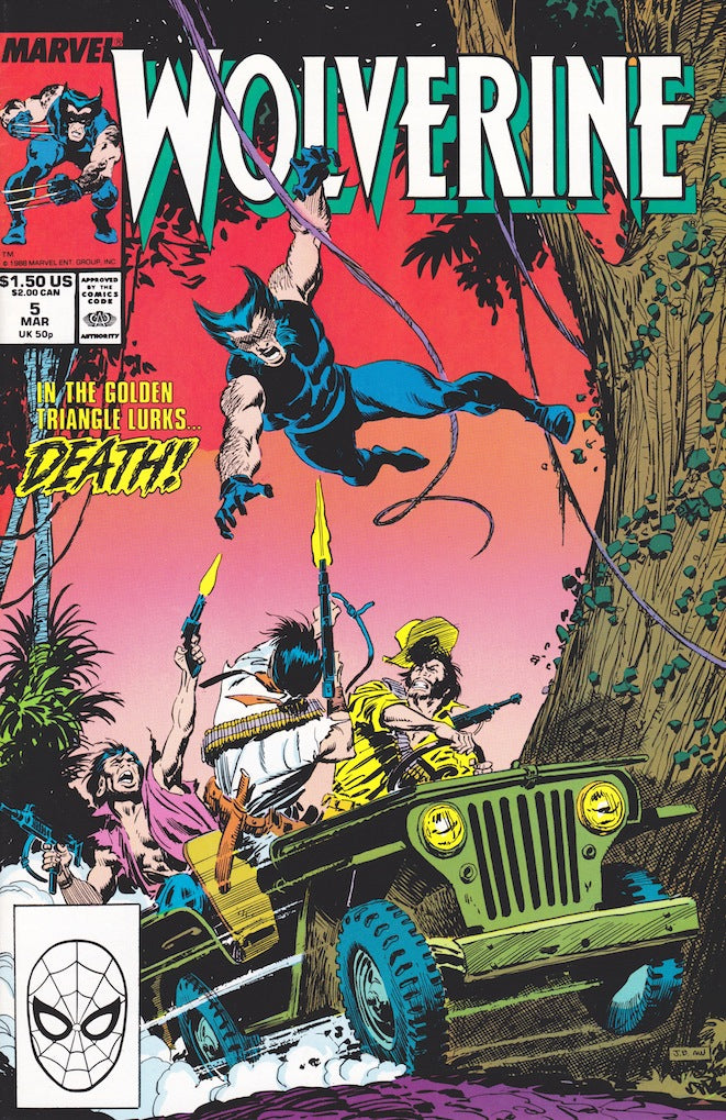 Wolverine #5 CVR A Marvel 1989 FN