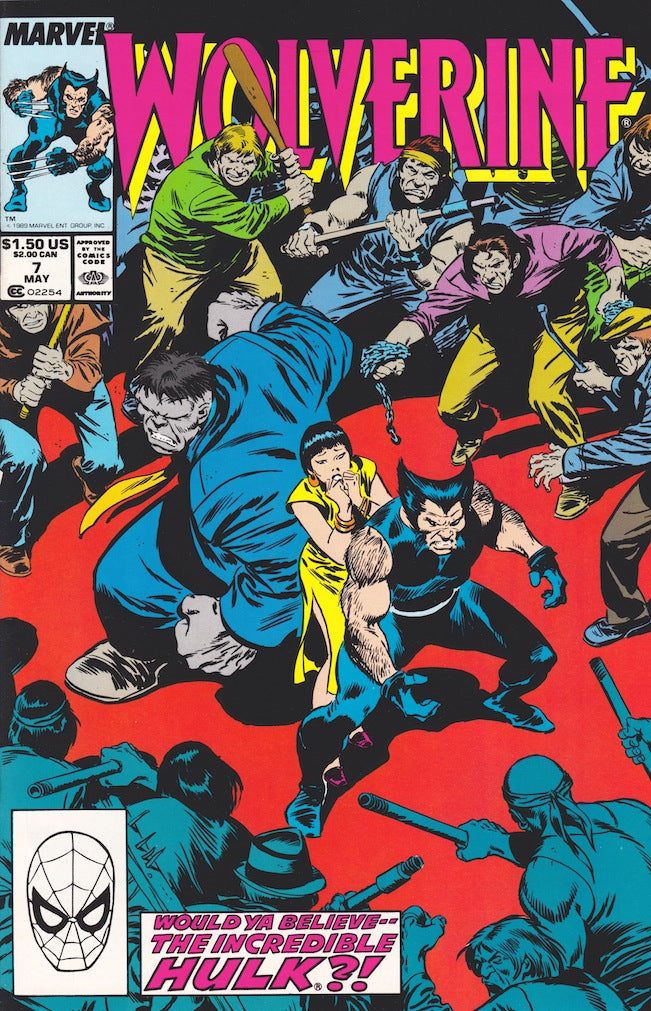 Wolverine #7 CVR A Marvel 1989 FN