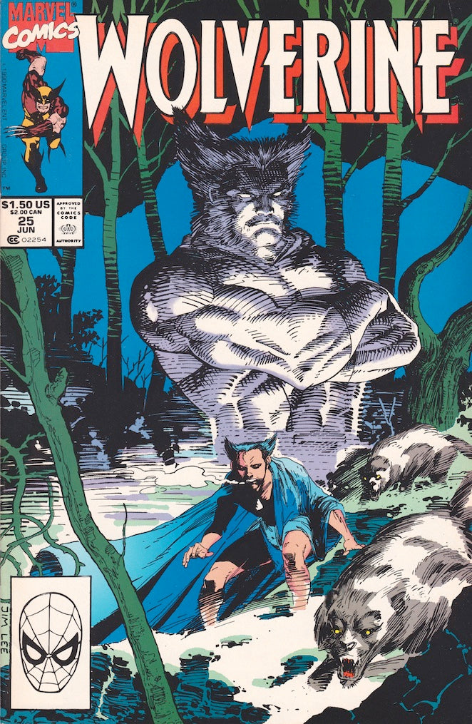 Wolverine #25 CVR A Marvel 1990 FN