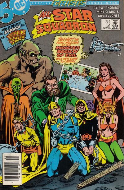 All-Star Squadron #51 CVR A DC Comics 1985 FN