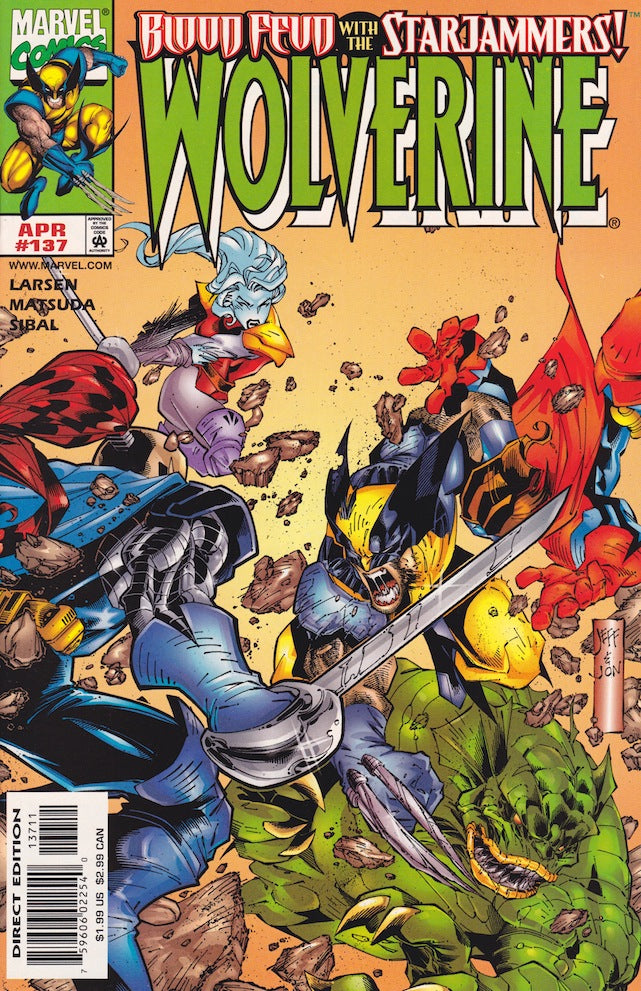 Wolverine #137 CVR A Marvel 1999 FN