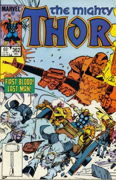 Thor #362 CVR A Marvel 1985 FN