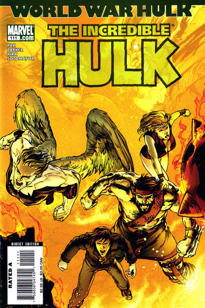 Incredible Hulk #111 CVR A Marvel 2007 FN