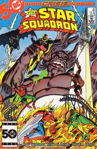 All-Star Squadron #54 CVR A DC Comics 1985 FN