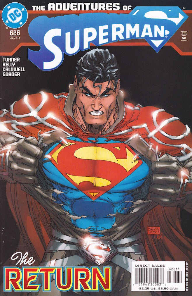 Adventures of Superman #626 CVR A DC Comics 2004 FN