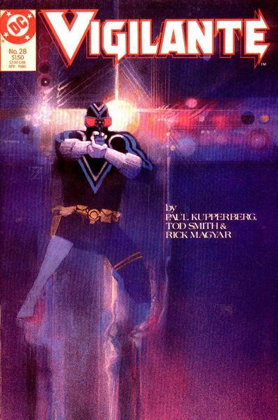 Vigilante #28 CVR A DC Comics 1986 FN