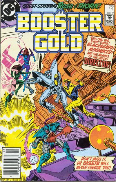 Booster Gold #4 CVR A DC Comics 1986 FN
