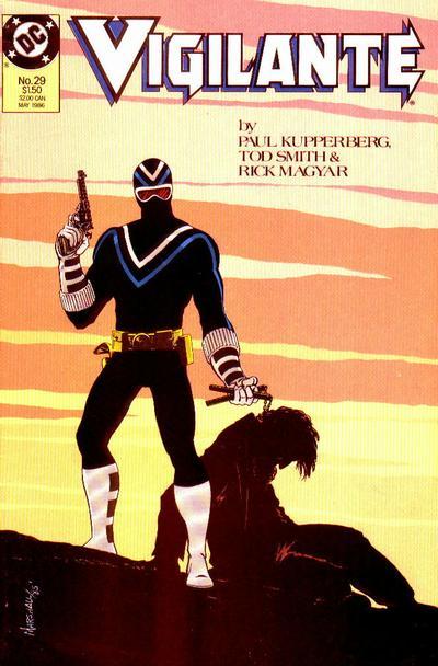 Vigilante #29 CVR A DC Comics 1986 FN