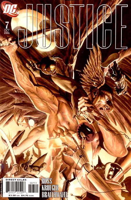 Justice #7 CVR A DC Comics 2006 VF
