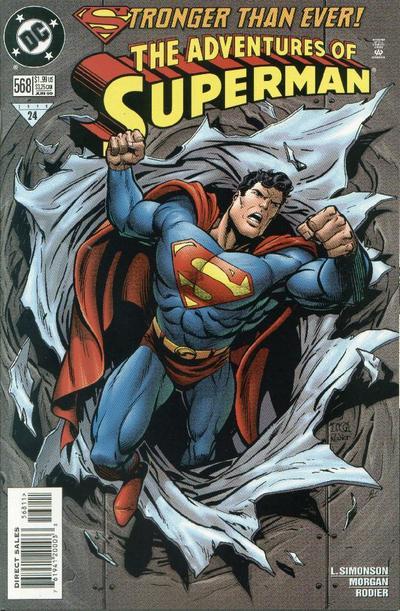 Adventures of Superman #568 CVR A DC Comics 1999 FN