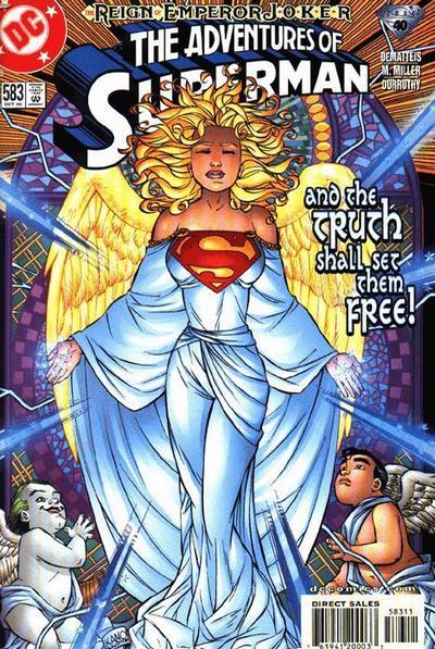 Adventures of Superman #583 CVR A DC Comics 2000 FN