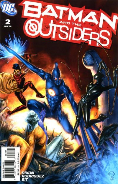 Batman and the Outsiders #2 CVR A DC Comics 2007 FN