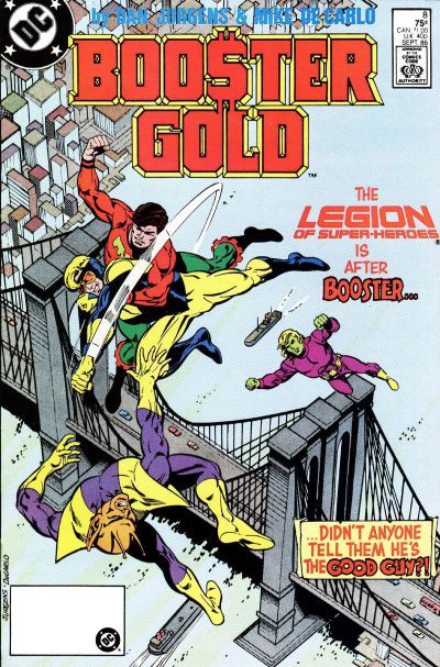 Booster Gold #8 CVR A DC Comics 1986 FN