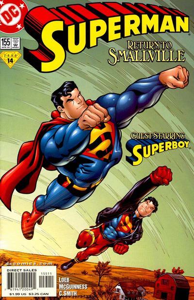 Superman #155 CVR A DC Comics 2000 VG