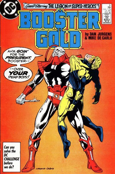 Booster Gold #9 CVR A DC Comics 1986 FN
