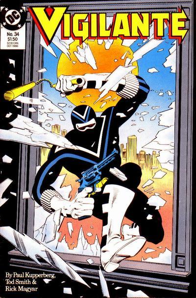 Vigilante #34 CVR A DC Comics 1986 FN