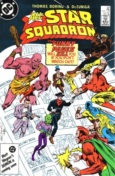 All-Star Squadron #64 CVR A DC Comics 1986 FN
