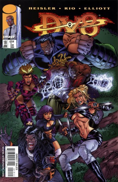 DV8 #19 CVR A IMAGE COMICS 1998 VF