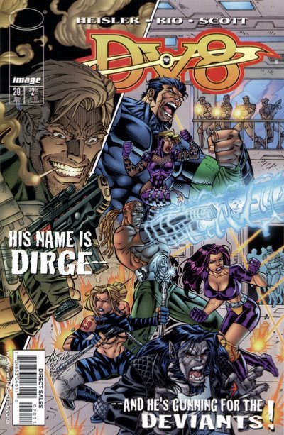 DV8 #20 CVR A IMAGE COMICS 1998 VF