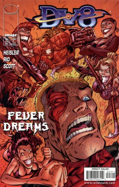 DV8 #23 CVR A IMAGE COMICS 1998 VF